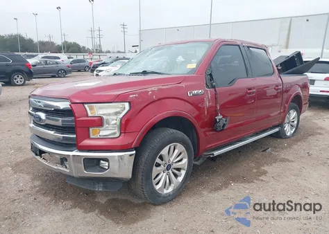 2015 Ford F-150 Lariat from USA, damaged, VIN 1FTEW1CF3FKD95170